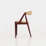 Set of four teak chairs, Danish design, 1970s, designer: Kai Kristiansen