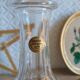 Carafe cristal d'arques épis taillé vintage