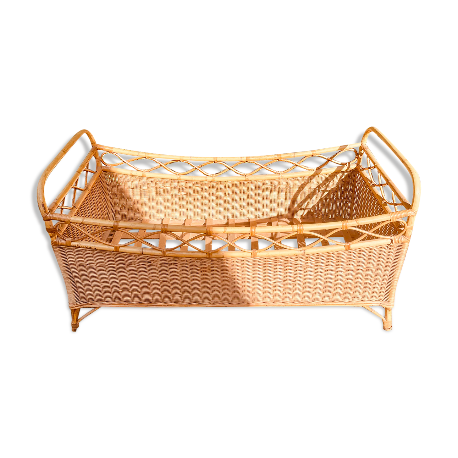 Ancien Lit De Bebe En Fer Forge Selency