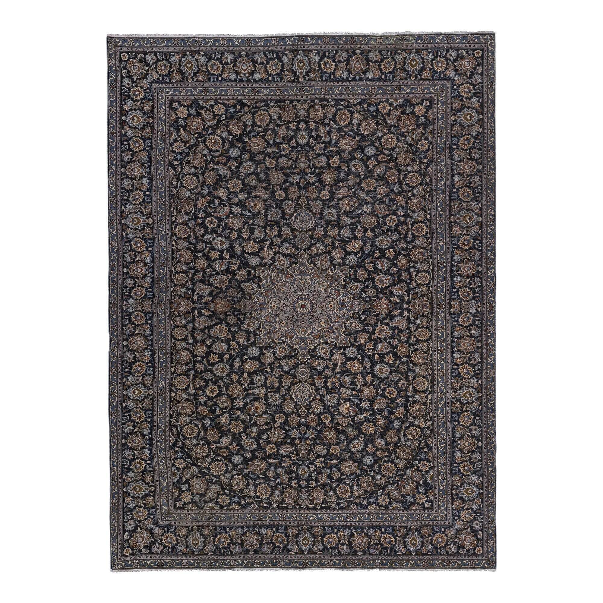 Tapis Oushak turc vintage
