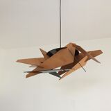 Suspension design wood and plexiglass