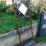 Porte manteau en bambou ancien vintage