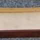 Vintage chest of drawers from the 50s 4 drawers feet compass and mahogany fins