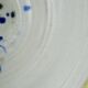 Large hand-turned stoneware salad bowl, signed, vintage from the 80s to 2000s.
