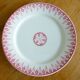 Assiette plate de Digoin Sarreguemines modèle Alger