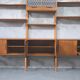 Mid-Century Modular Free Standing  Teak Wall Unit by Kjell Riise for Brodrene Jatogs, Norway, 1960s