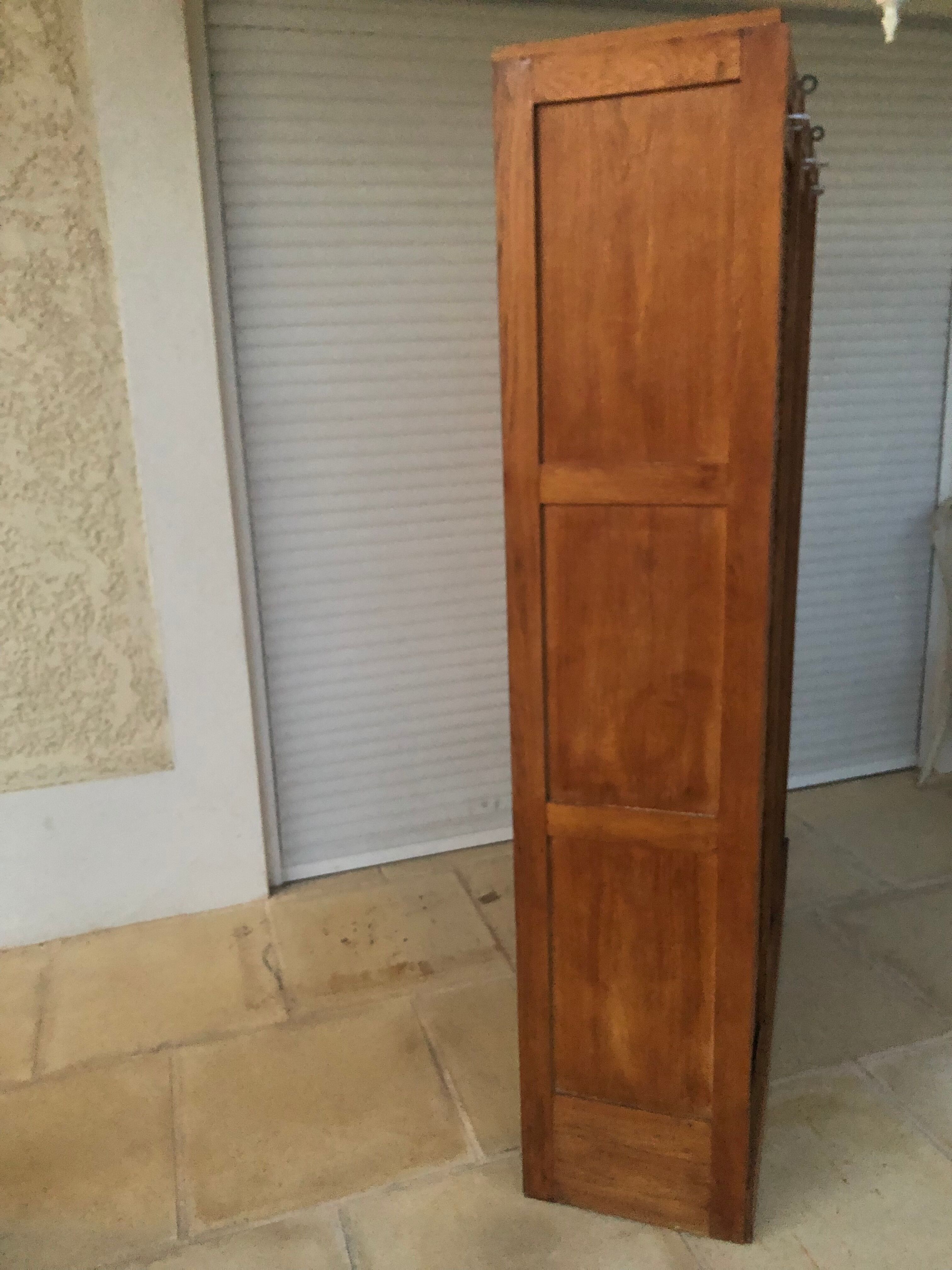 Cabinet binder oak curtains