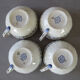 4 tasses et soucoupes & crémier Rouen E. Bourgeois