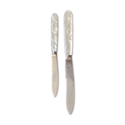 Sets de couverts, couteaux. Coutelier Claude Sauzedde