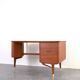 Mid-Century Organic Teak Desk from Sola Møbler, 1960s.