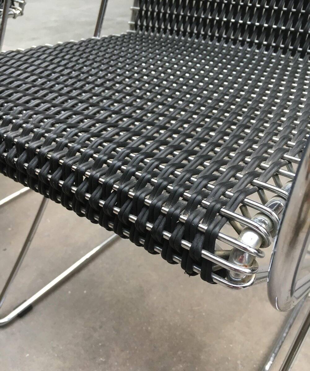 Vintage cantilever chair by Till Behrens for Schlubach