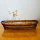 Panier en osier vintage