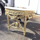 Half moon console