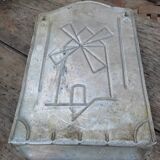 Porte ustensiles métal aluminium moulin ancien vintage dp 0722105
