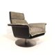 Fauteuil lounge Kaufeld Siesta 62 avec pouf par Jacques Brule