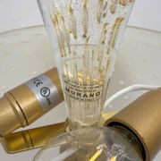 Attributed to Barovier & Toso Brass and Pulegoso Murano Glass Sconces, Pair