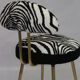 Chair Pelfran fur retro 70's