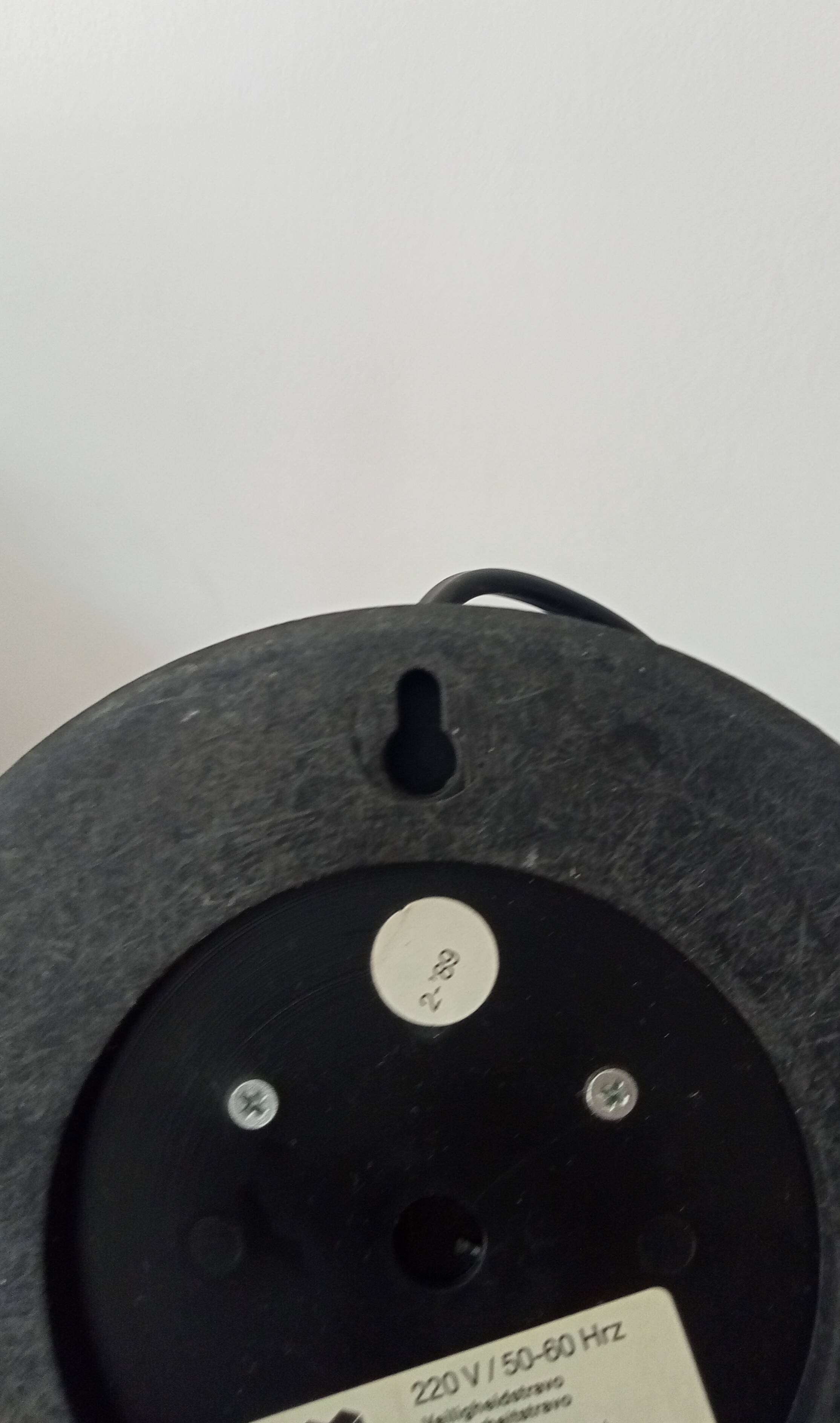 Postmodern minimalist workshop lamp from the 1980s.