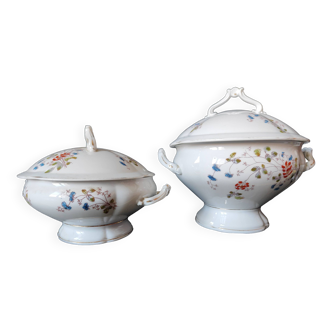 1920/30 compagnie /franco/anglaise/ paris rue turbigo / porcelaine fine soupiere