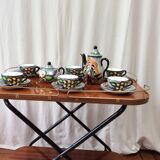 Ensemble café thé  vintage Smf Schramberg handgemalt
