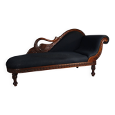 Chaise longue en forme de cygne sculpté, 20e siècle