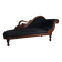 Carved Swan Chaise Longue, 20th Century