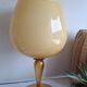 Vase Empoli ambre italienne