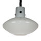 White limburg glas ufo pendant lamp