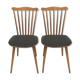 Paire de chaises Baumann