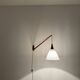 Danish Adjustable Oak Wall Lamp by Uno and Östen Kristiansson