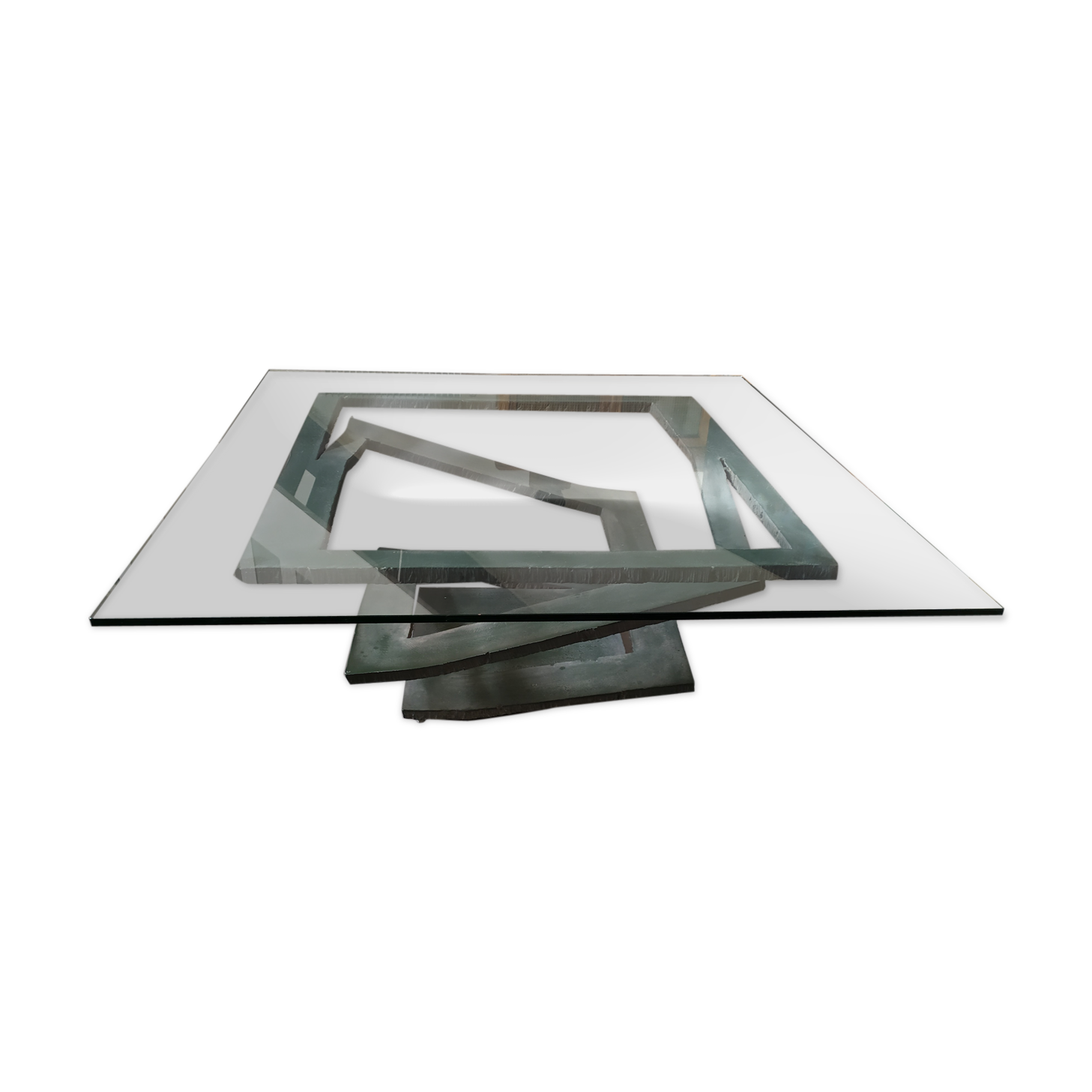 Table basse design Maurice Barilone pour Roche Bobois