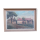 Paysage huile sur toile
