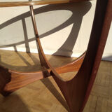 Round coffee table "Astro" in teak - Designer Victor Wilkins - Edition G Plan - 1960