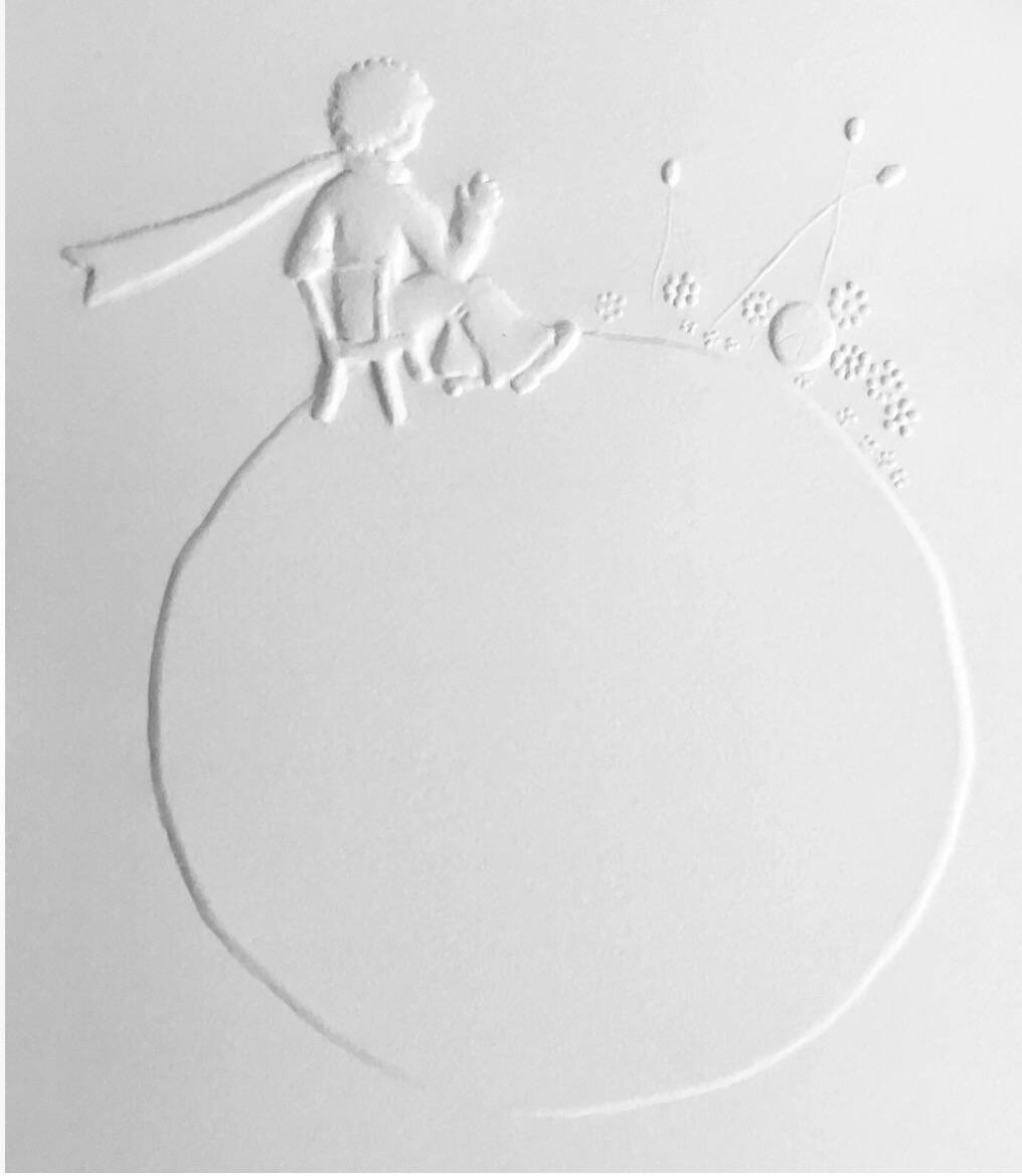 The little prince sunset