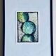 Chinese ink and watercolor, Ari Ron, Signed and dated 1998.