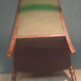 Empire bergère in mahogany veneer