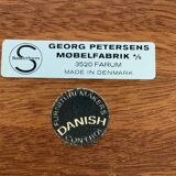 Rio's small rosewood side table