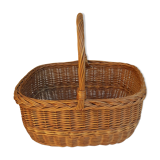 Vintage wicker basket