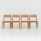 Set of 4 dining chairs by H.W. Klein for Bramin
