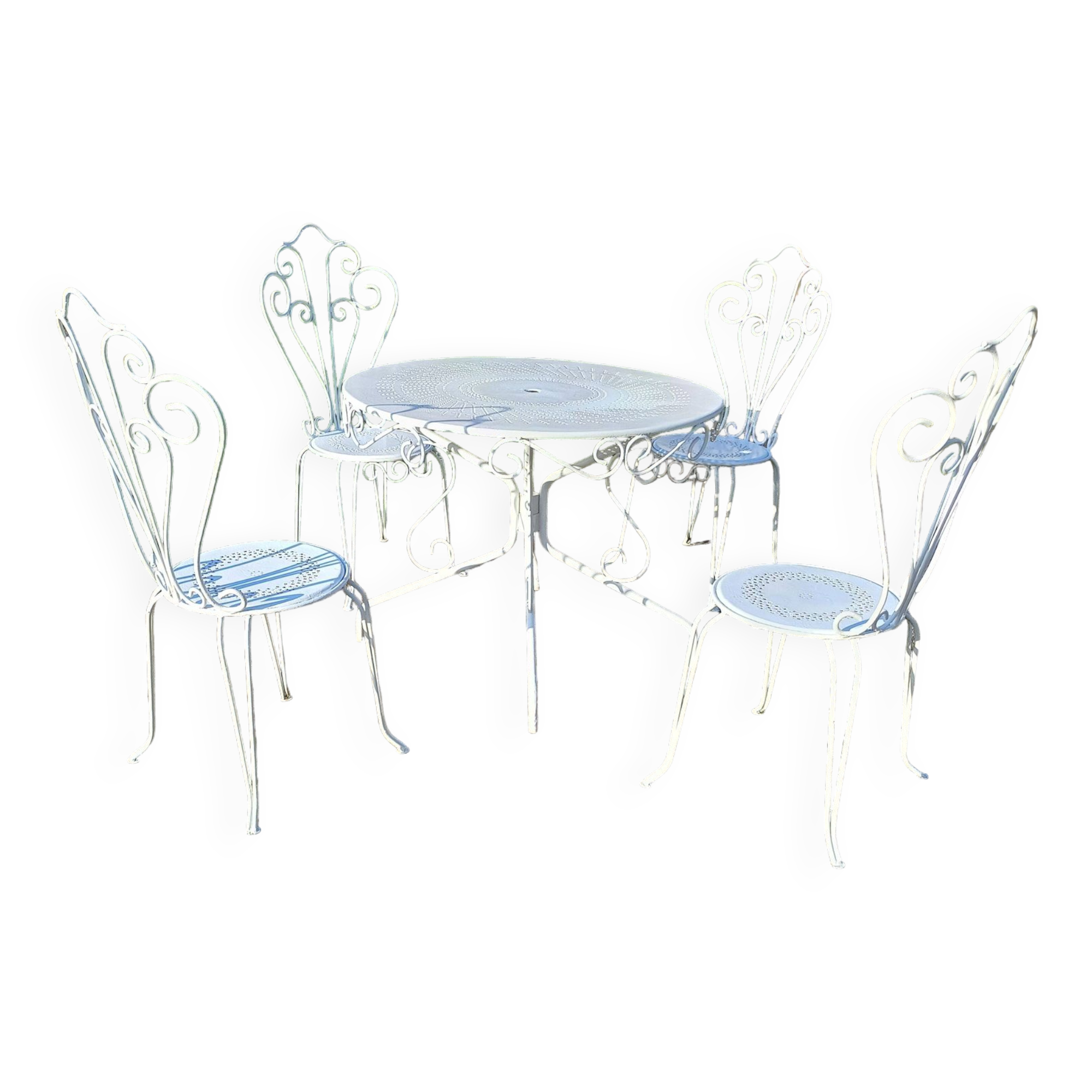 Wrought Iron Garden Furniture 1900