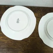 Set of Villeroy & Boch "Clarissa" plates - Bone China - Ø 26.5 cm
