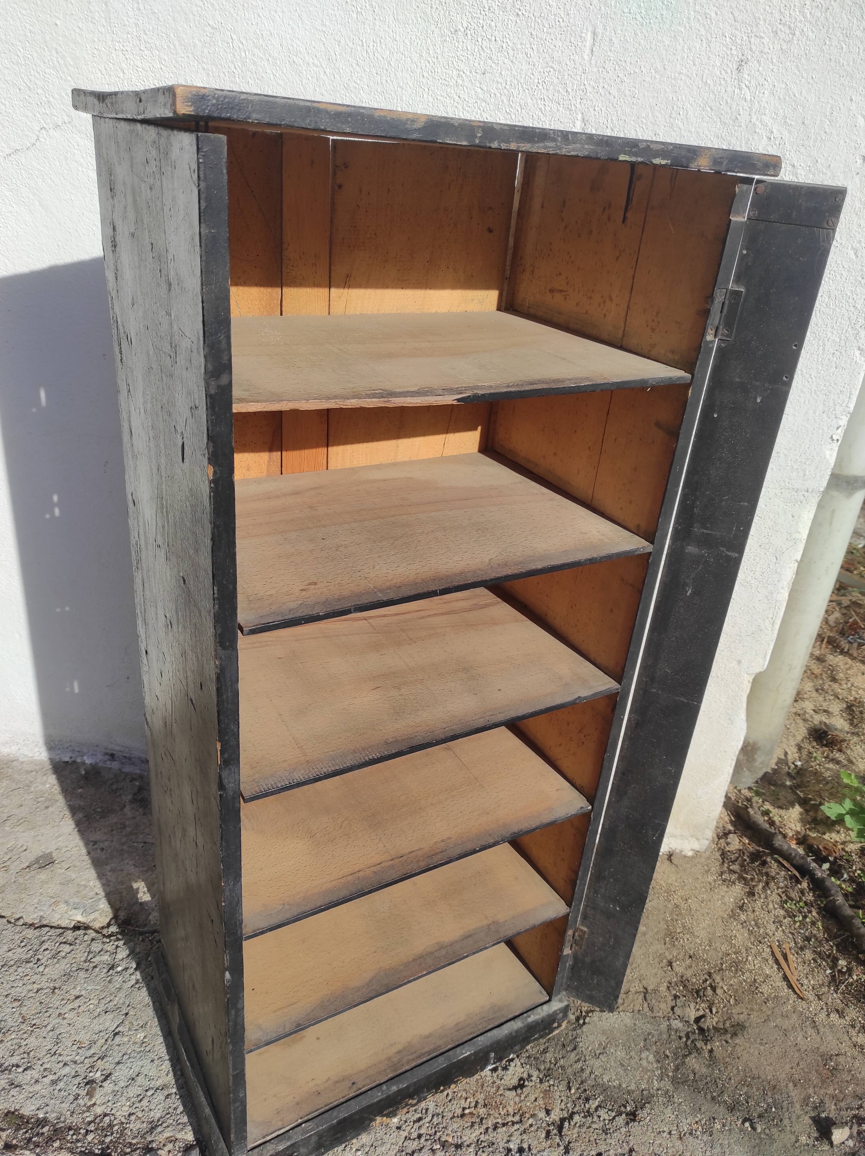 Buffet jam shelves shelves fir wood lockers without door