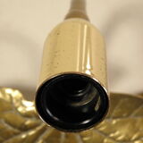 Brass "sheet" wall lamp