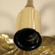 Brass "sheet" wall lamp