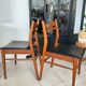 Chaises vintage style scandinave