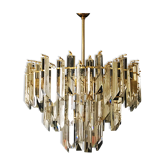 Lustre 3 niveaux de cristal Paolo Venini