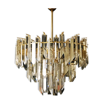 Lustre 3 niveaux de cristal Paolo Venini