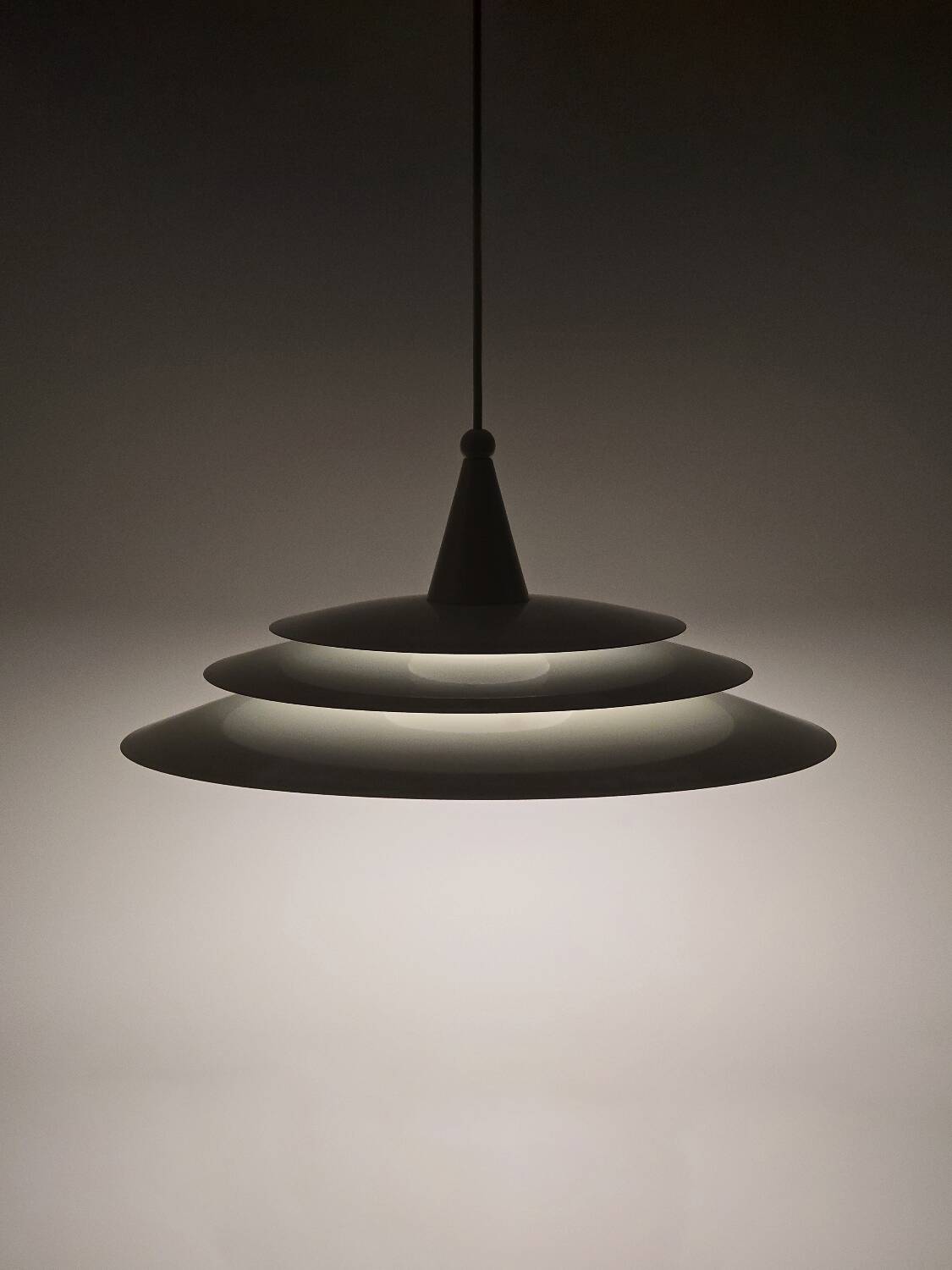 1990s Vintage BELID T1191 Scandinavian Mid-Century Modern Pendant Lamp