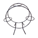 Black wrought iron plant holder 60