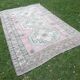 Vintage handmade Turkish rug 215x320 cm
